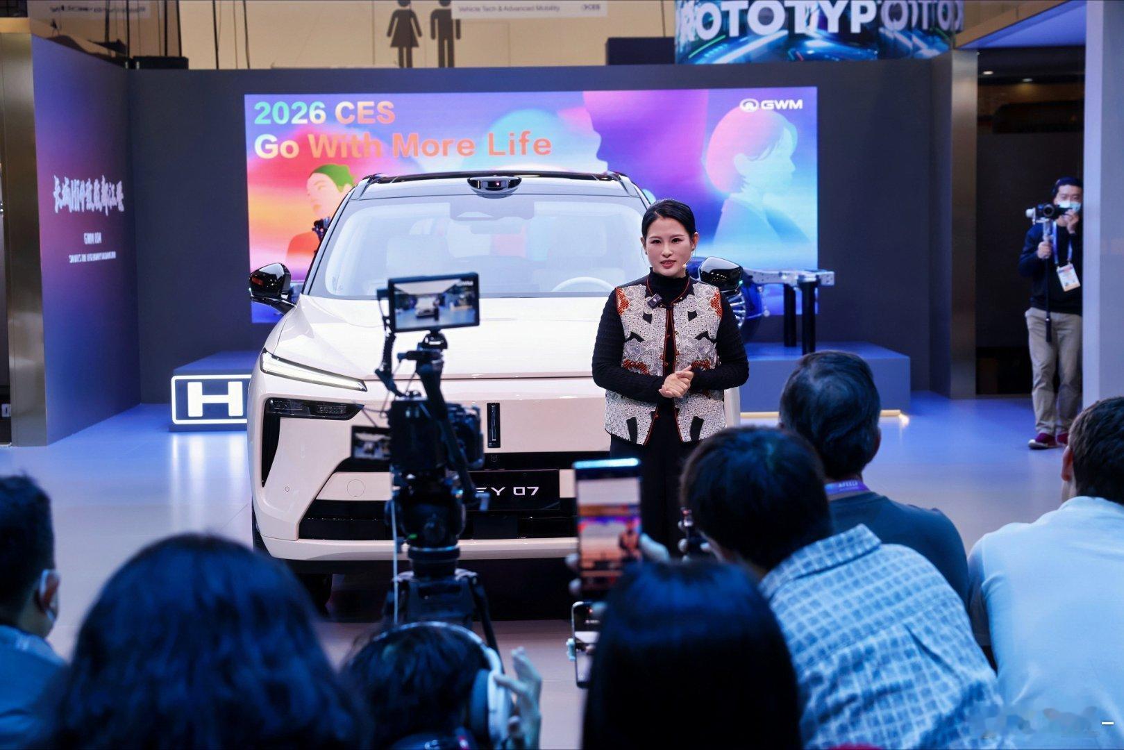 长城汽车CES又双叒叕给国人长脸了咱们国产汽车越来越好了！中国时间1月7-10日