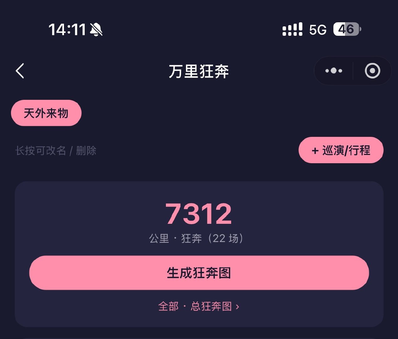跨越公里数不算多但实打实见了这么多面 是我命好 