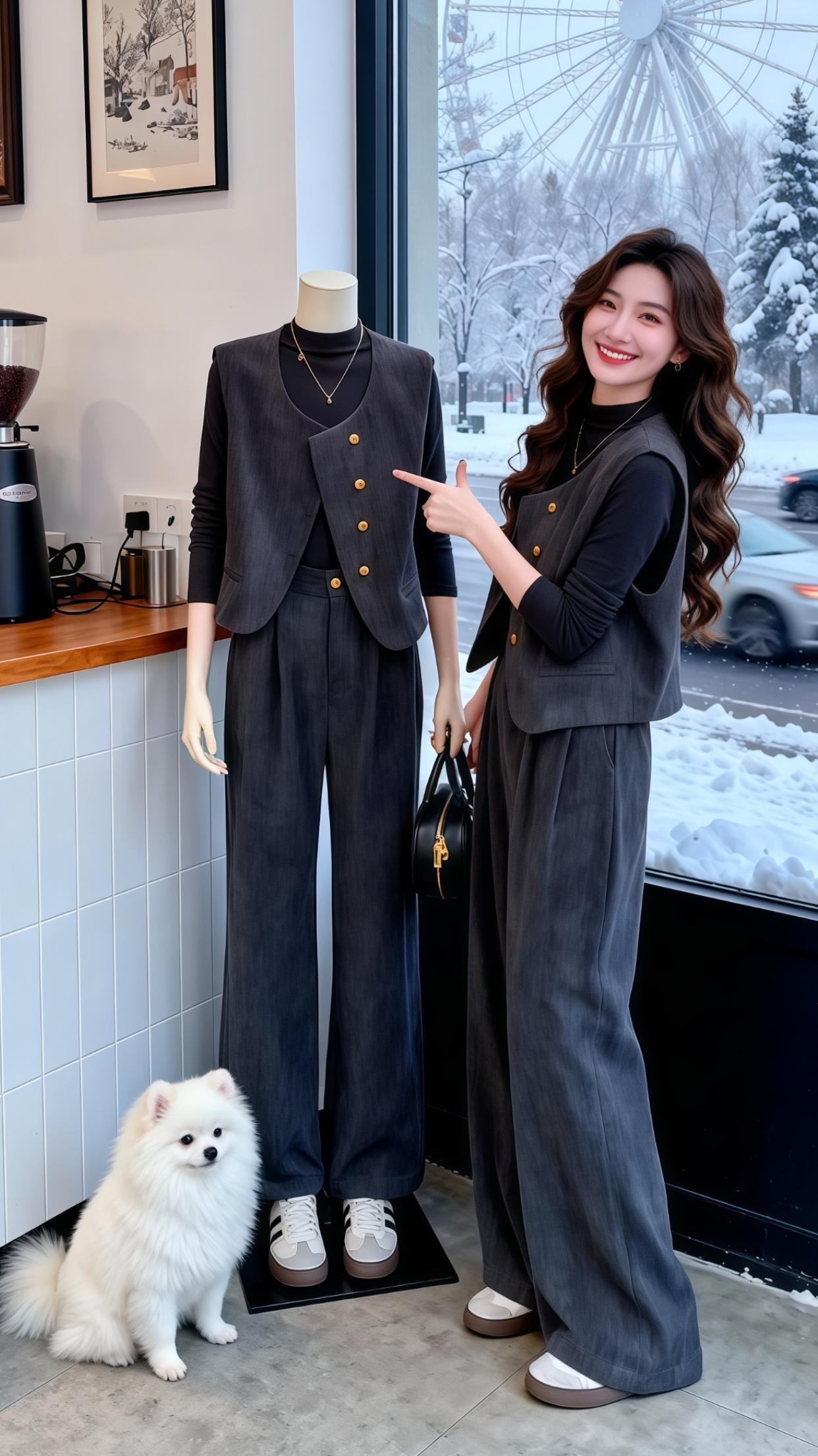 气质女神穿搭 精致穿搭 套装显瘦穿搭 女神穿搭 优雅气质