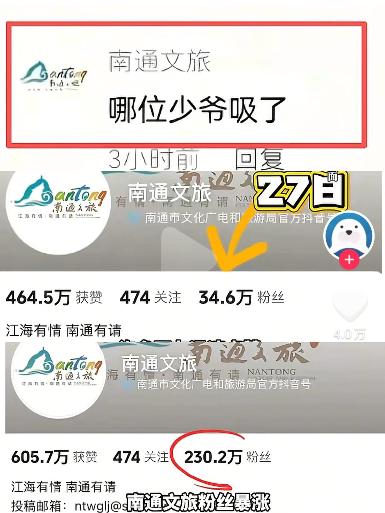 南通文旅火了，

梳理一下，

发现南通文旅的平台太勇猛了，直接硬刚新规，一天涨
