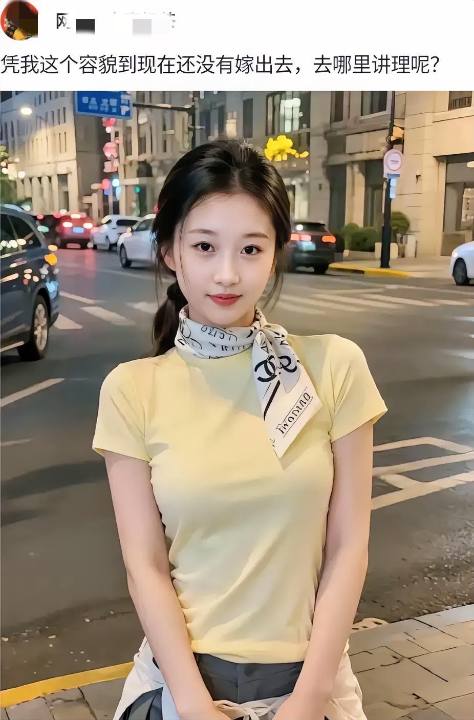 长这么漂亮，怎么会嫁不出去呢？[what]