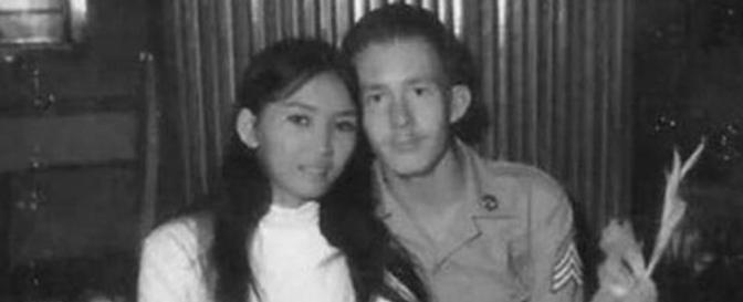 越南战争时，很多美军士兵在战场上没有老婆陪着，于是就找了越南当地的女子陪伴。结果
