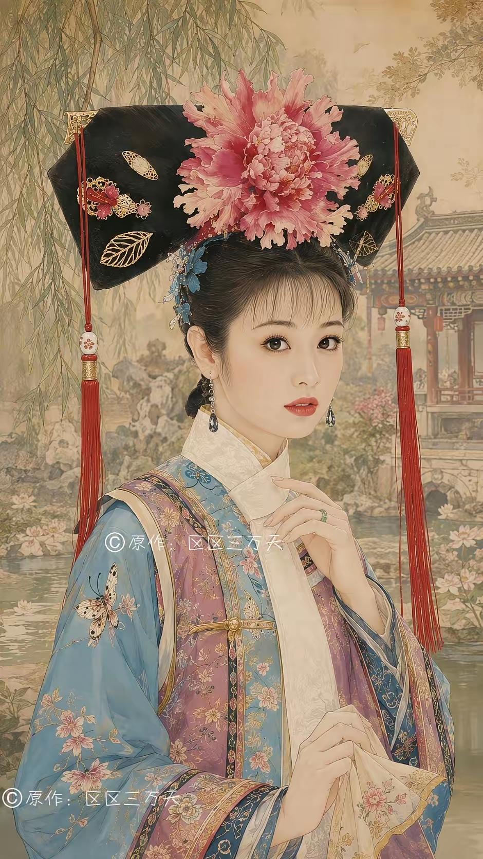 好看的工笔画
最漂亮原来不是紫薇格格
而是刘涛演的缅甸公主慕莎[小鼓掌]
