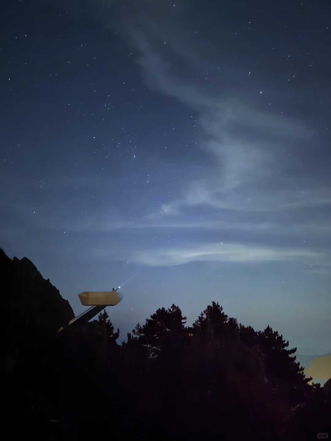 皖浙天路露营饭甑尖，露营看星空看日出