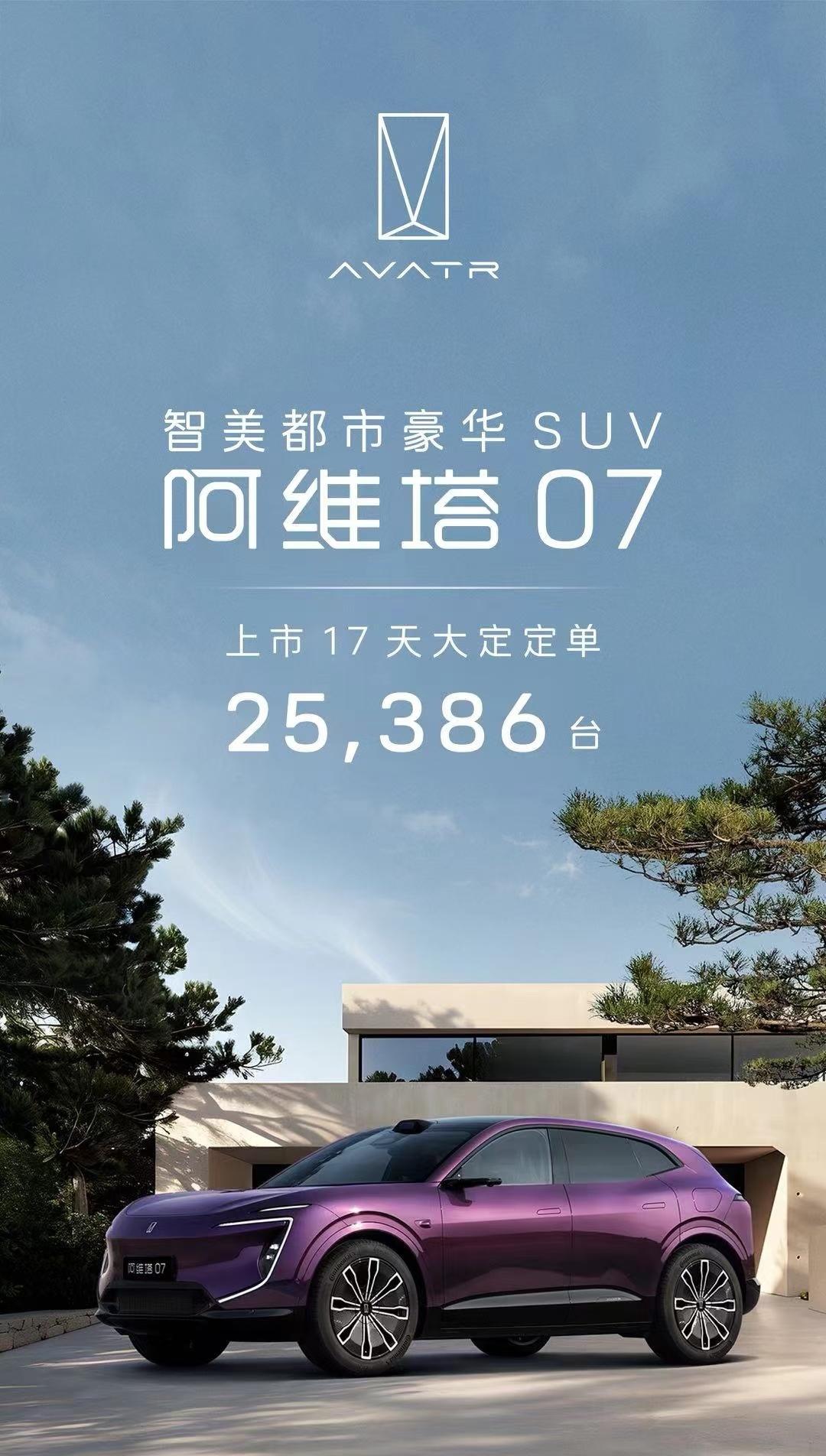 阿维塔07绝对是爆款了 在路上也是一道靓丽风景！ ​​​