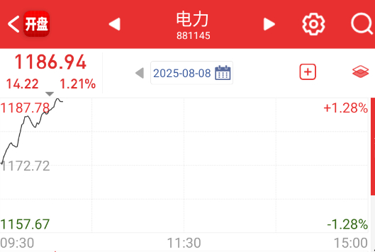 电力+银行+保险，护盘指数。。。 ​​​