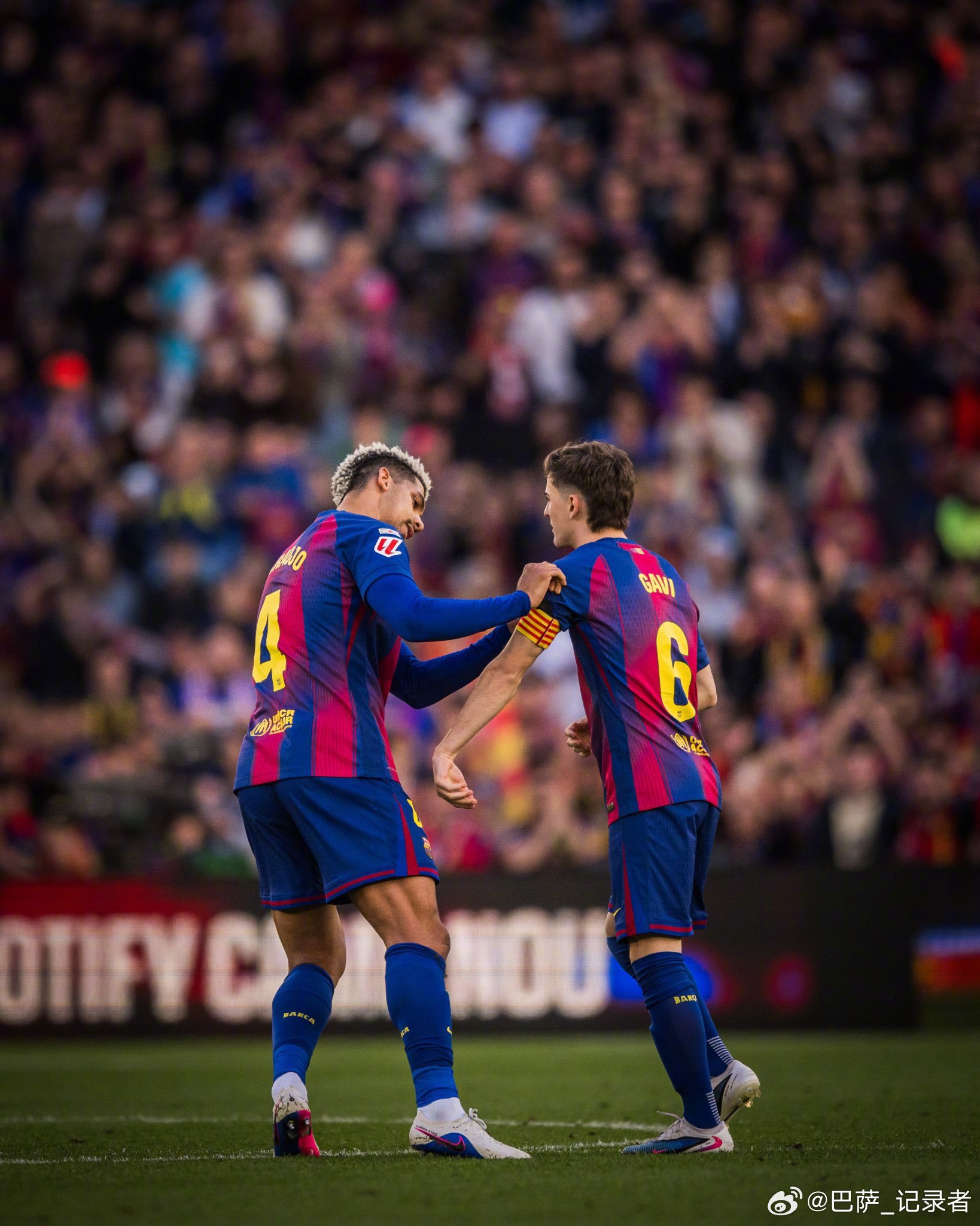 加比：“我很高兴能够重返赛场，出场的时候我直起鸡皮疙瘩，汉西跟我说让我做好自己，