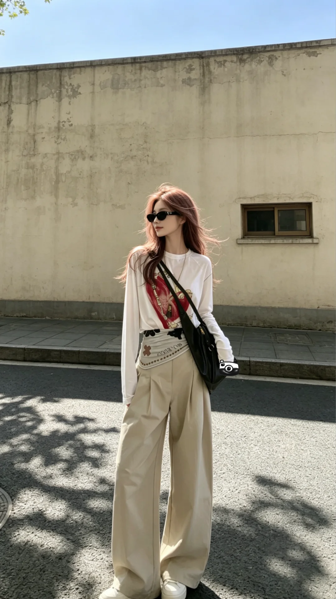 今天穿的舒服了～