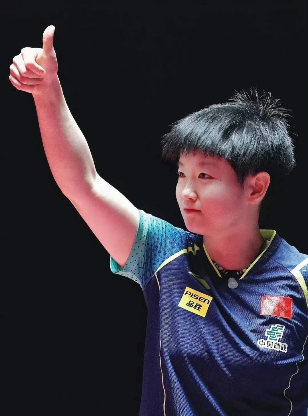 孙颖莎18-0！！！

2024沙特大满贯，女单1/4决赛，钱天一0-4孙颖莎。