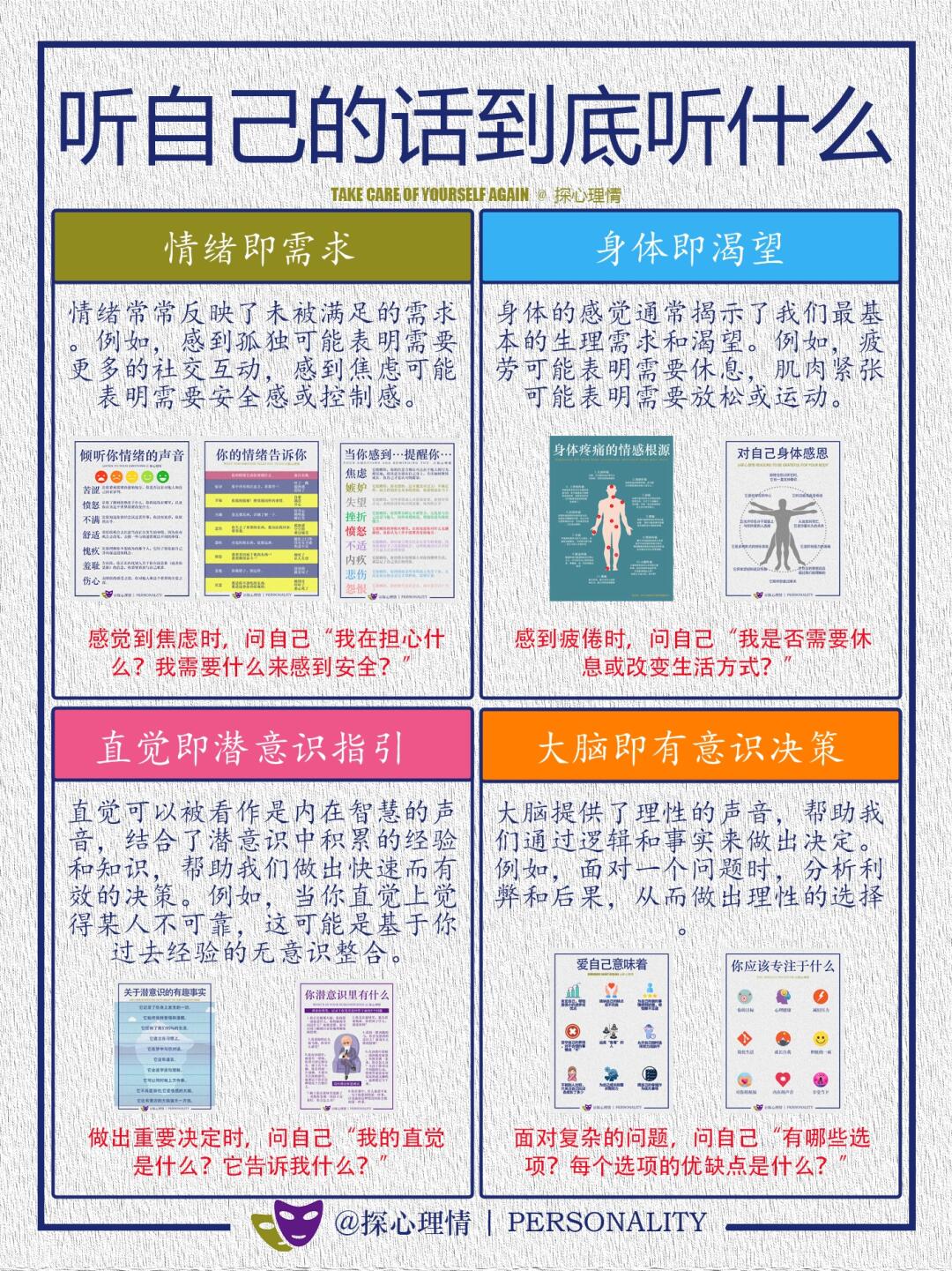 听自己的话到底听什么？