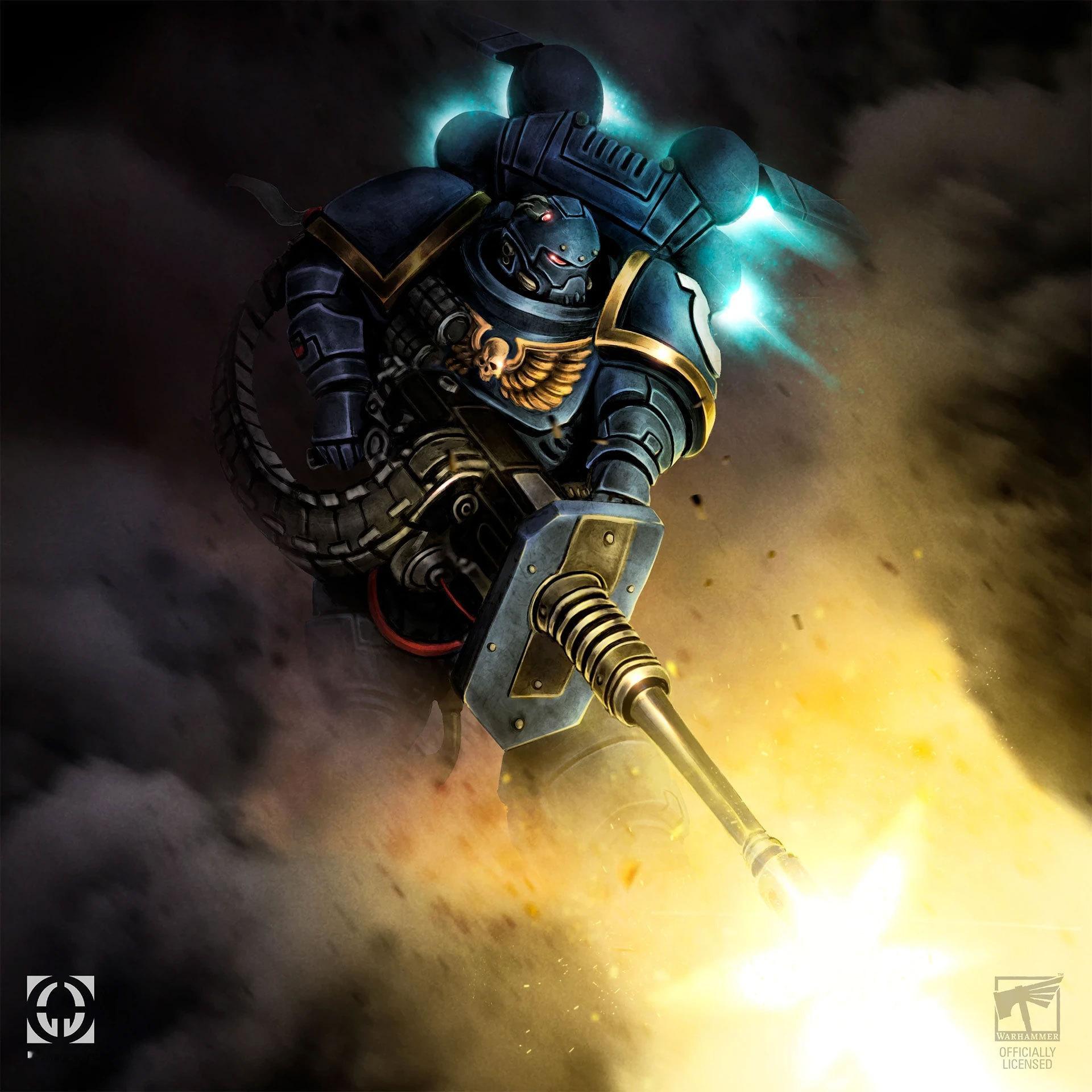 战锤40k 极限战士镇压者by Jaime Martinez Querol 