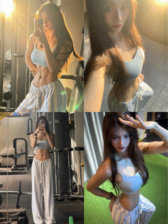 今天是健身房打卡日💪🏻