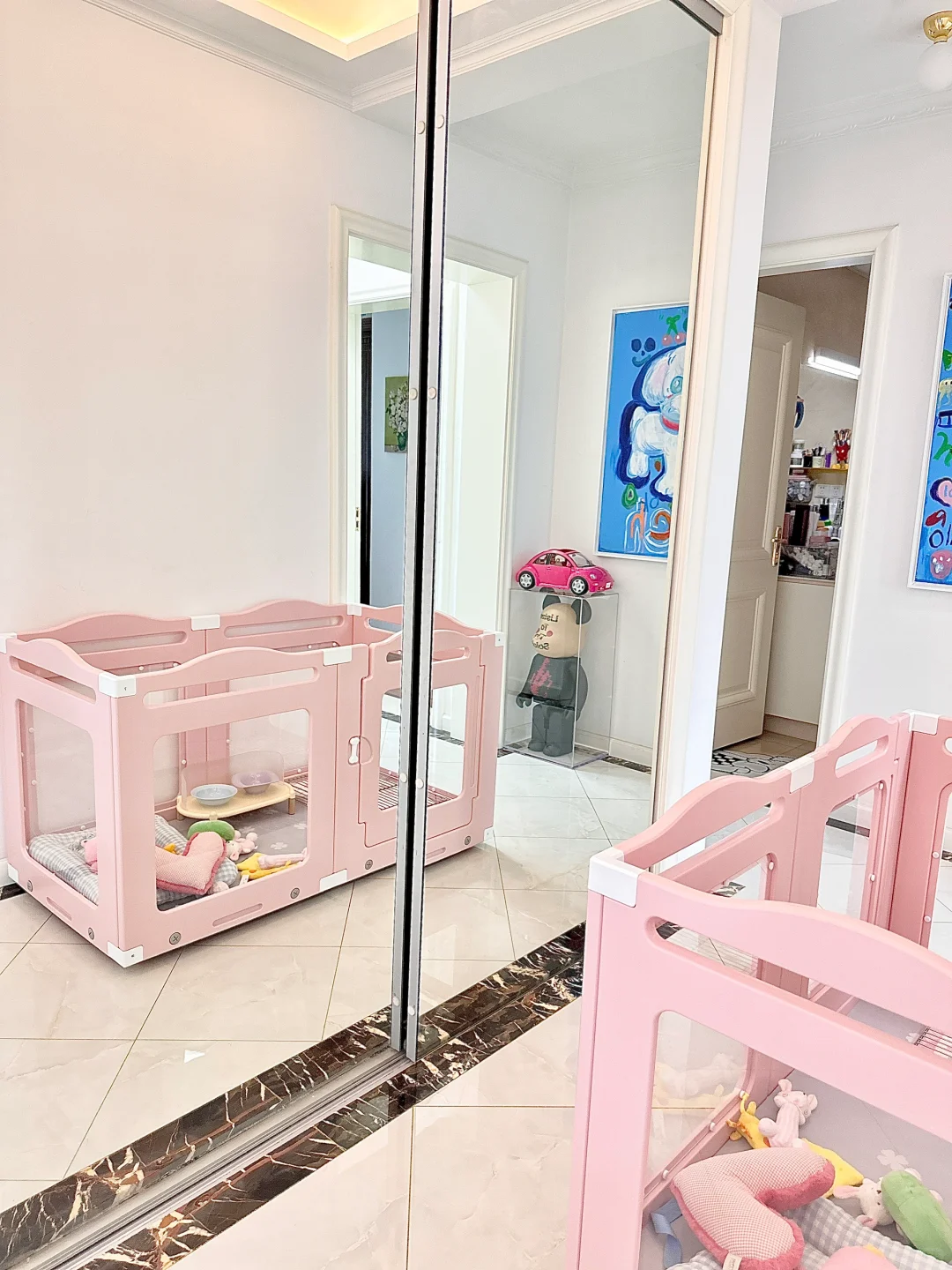 嫡长狗破防了！麻麻为二胎准备了阳光房！