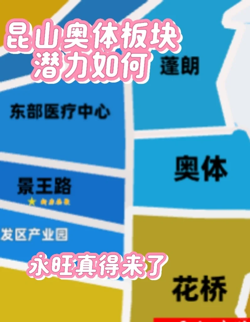 昆山奥体板块潜力如何？