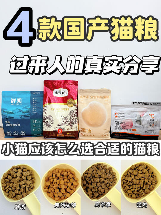 国货烘焙猫粮全面解析！哪款更适合中国猫宝