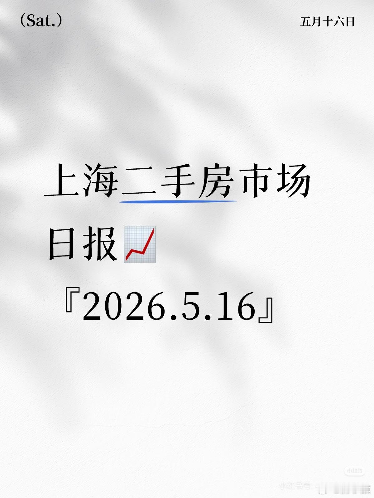 『5.16』上海二手房市场日报📈宝子们👀，昨天上海二手房成交930套，比前日