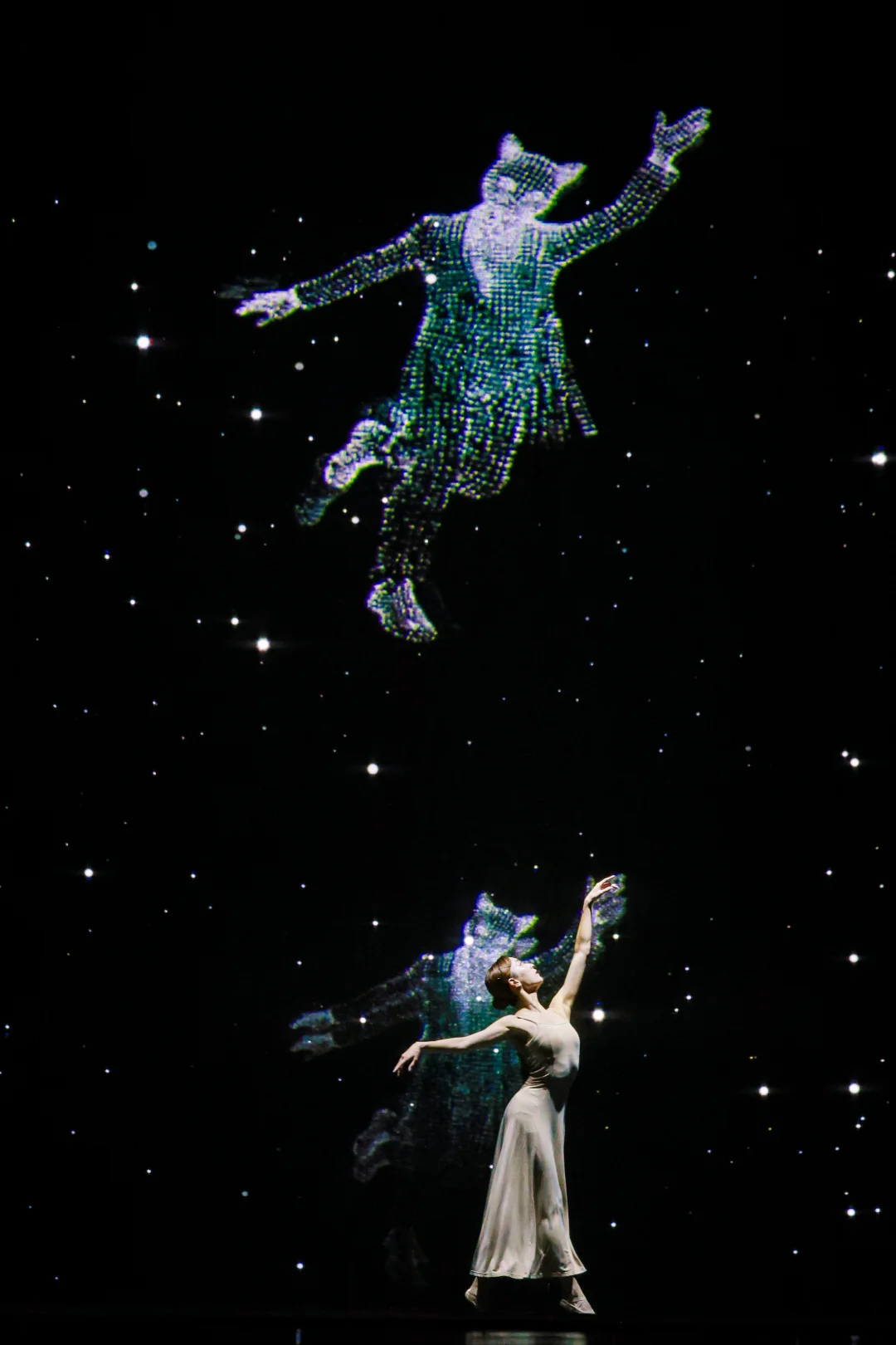 我和一只全息猫跳舞了🐱💃