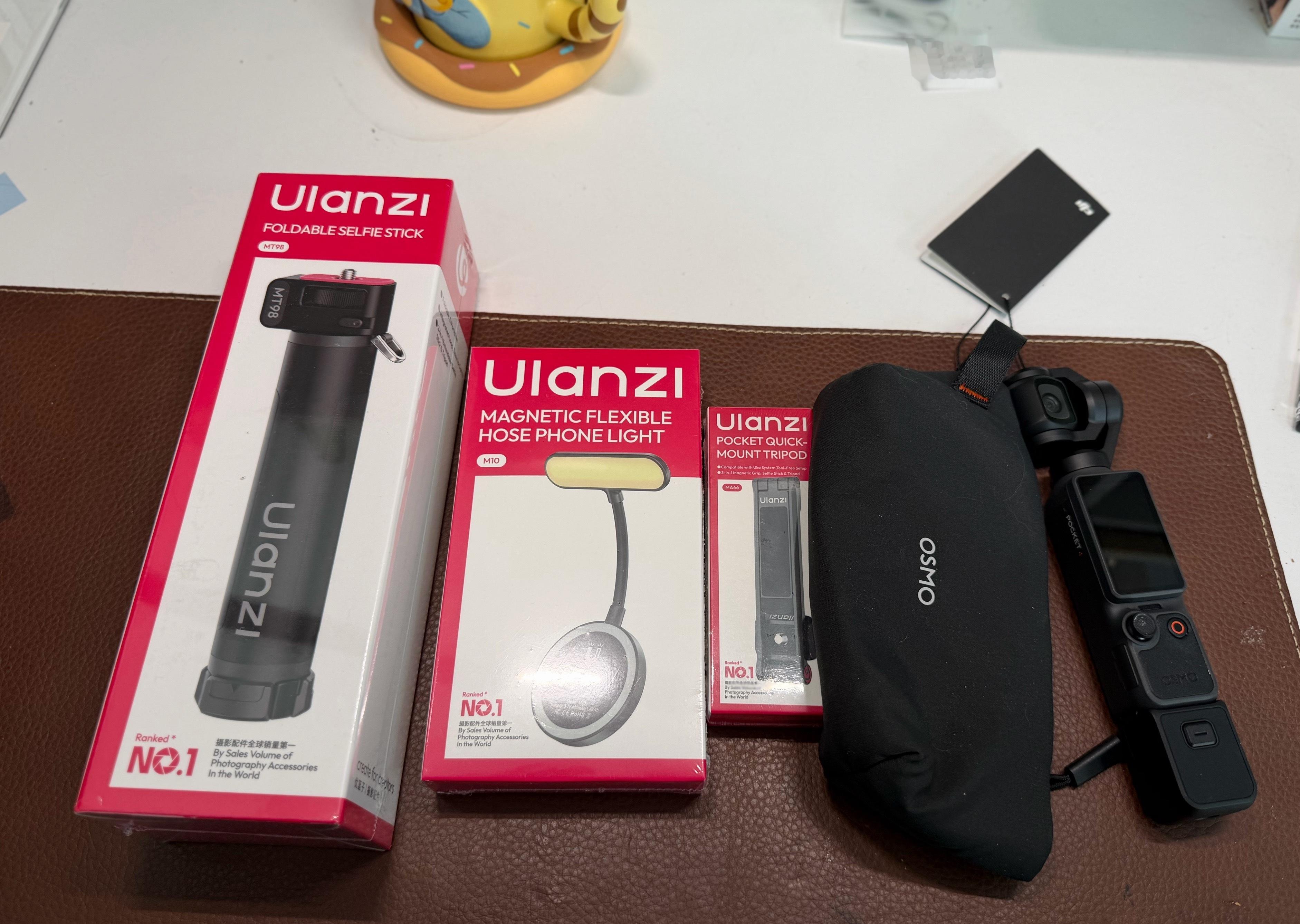 我送给沙奔一些小礼物 