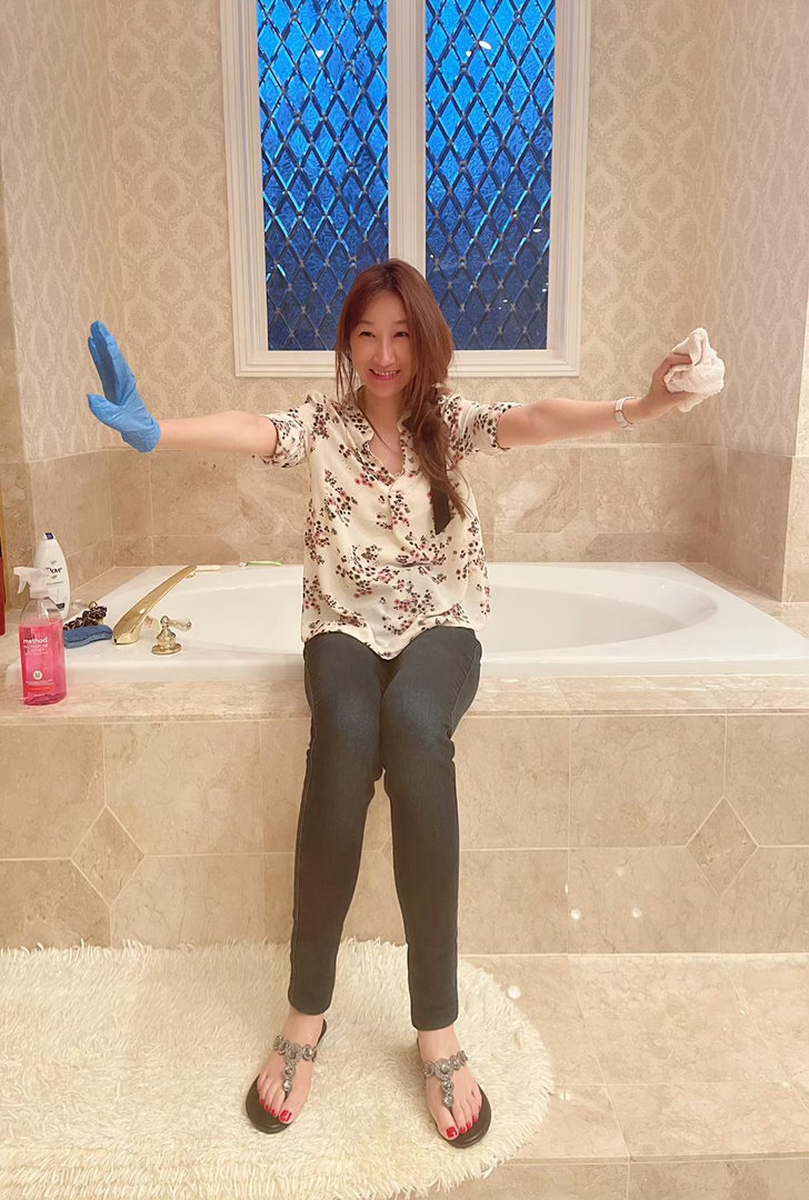 图一这个车库地板是当年为了儿子👦的机器人比赛训练按照比赛场地材料我们自己拼出来
