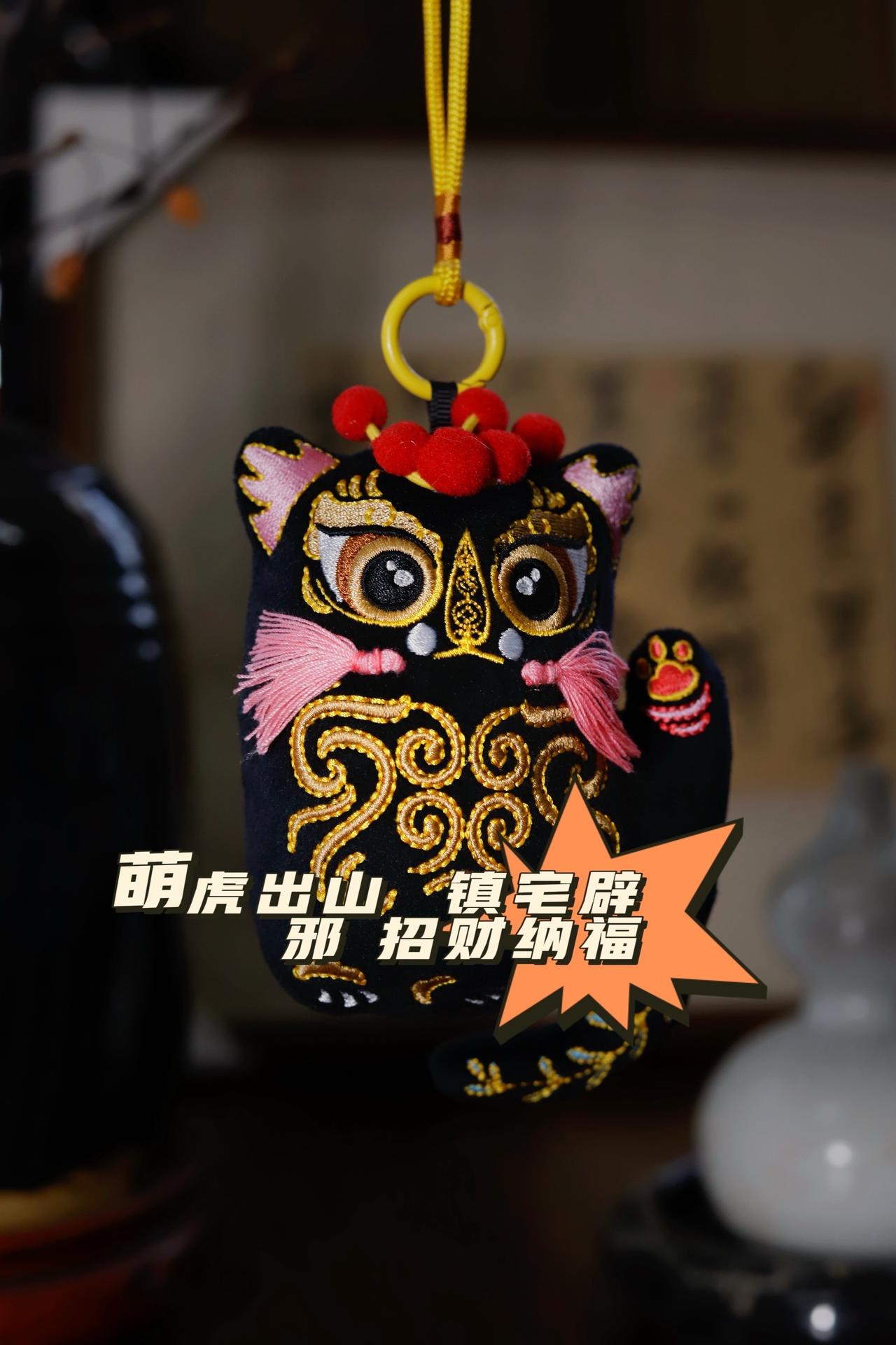 布老虎的新传说布老虎摆件 国风正当红