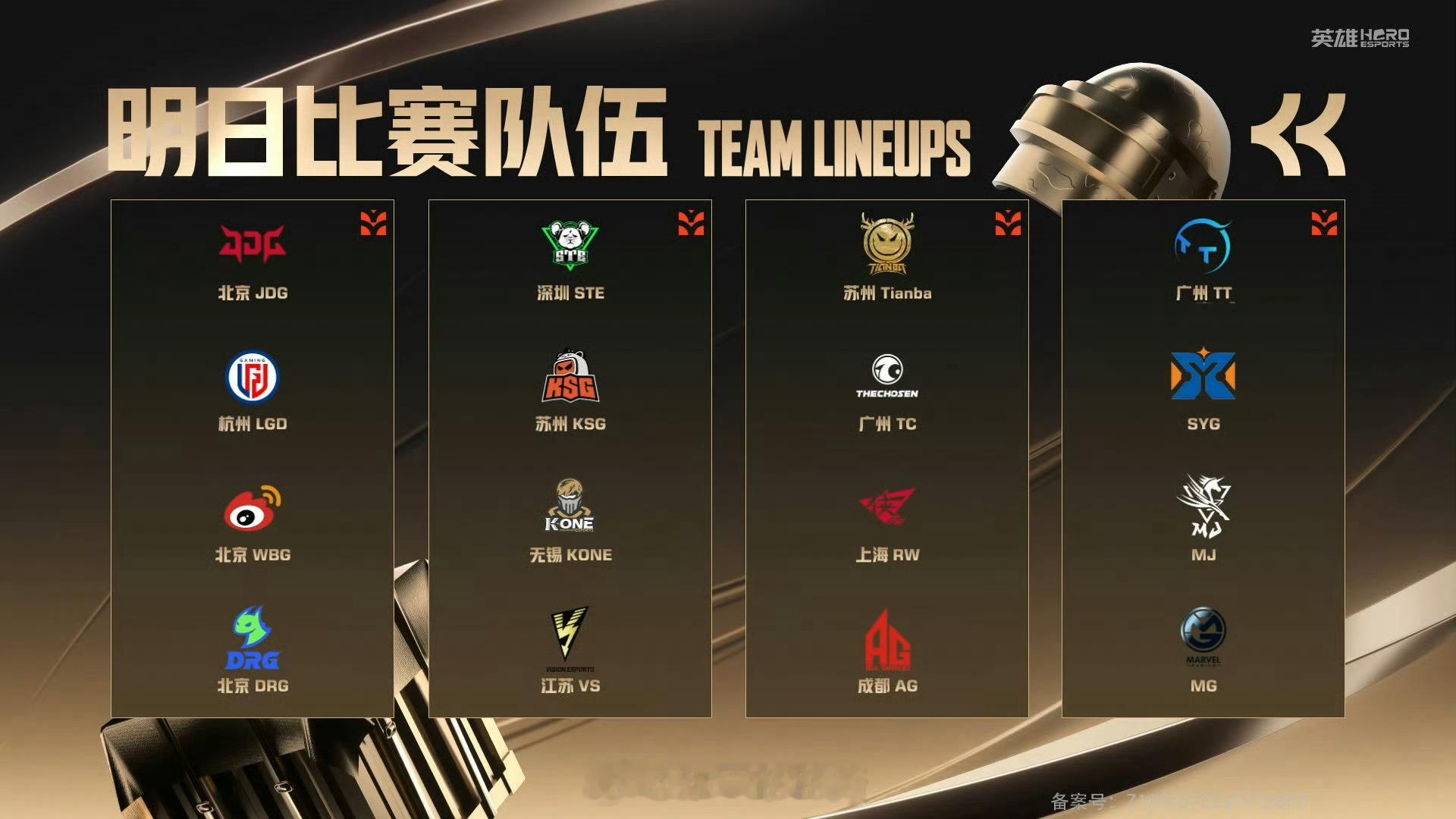 【2025和平精英刺激杯】队伍预告 TJB刺激杯突围赛晋级决赛和平精英刺激杯 1