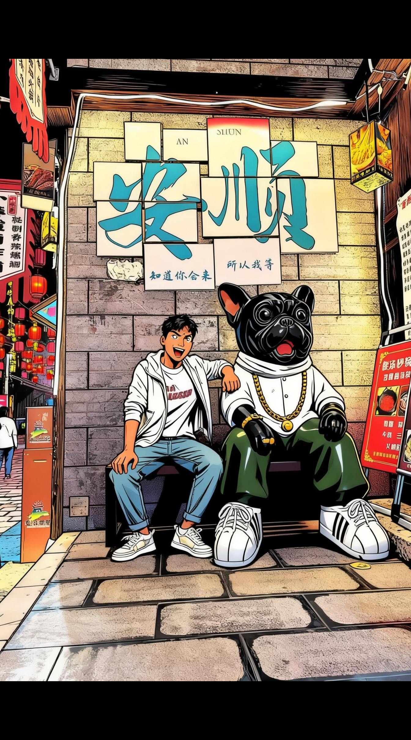 用搞怪美漫风打开假期模式