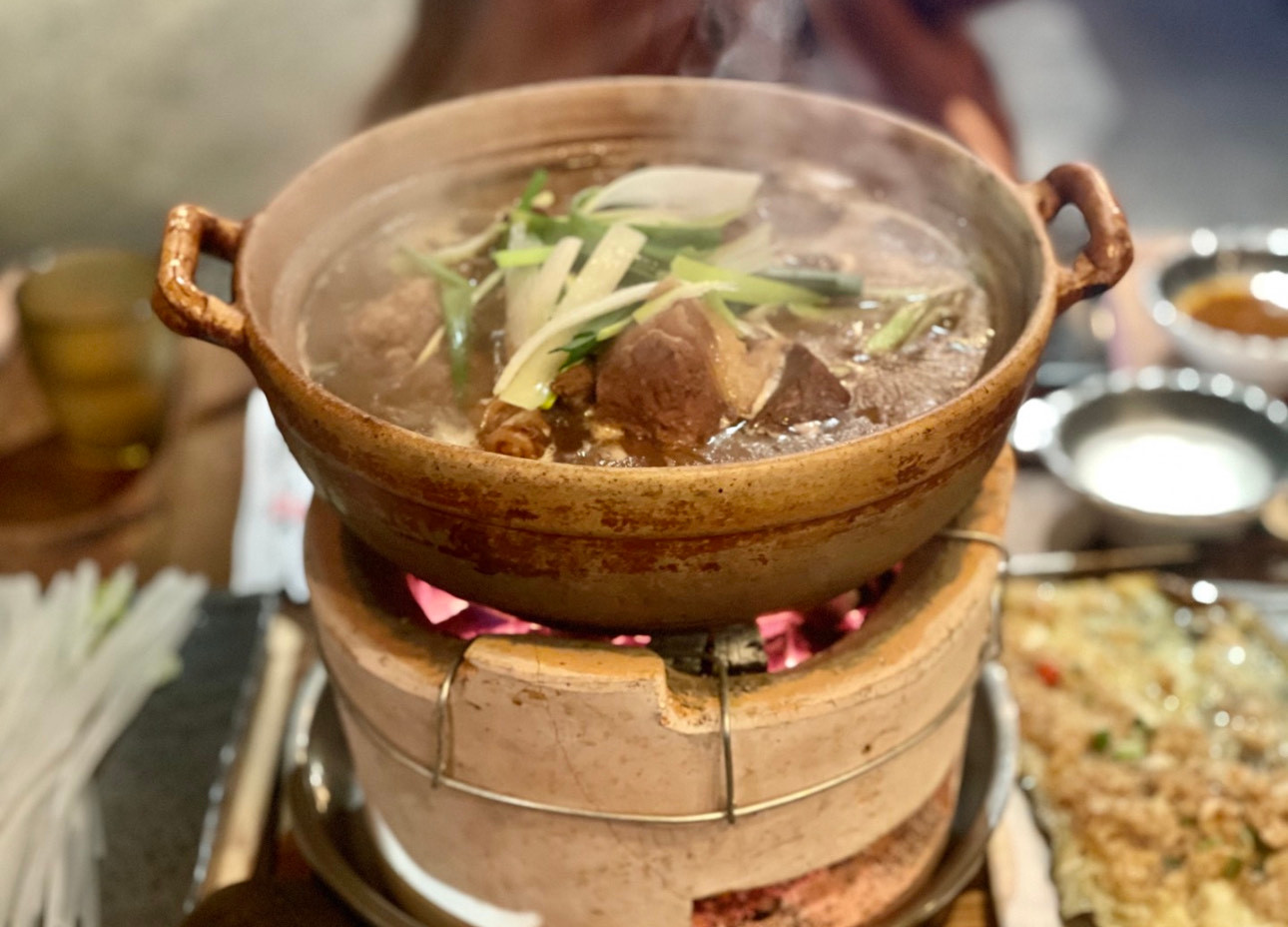 打边炉味道真棒 