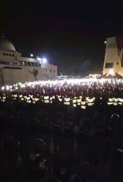 4月6日，以色列驻约旦大使馆门口发生了激烈的抗议活动，约旦境内支持巴勒斯坦的民众