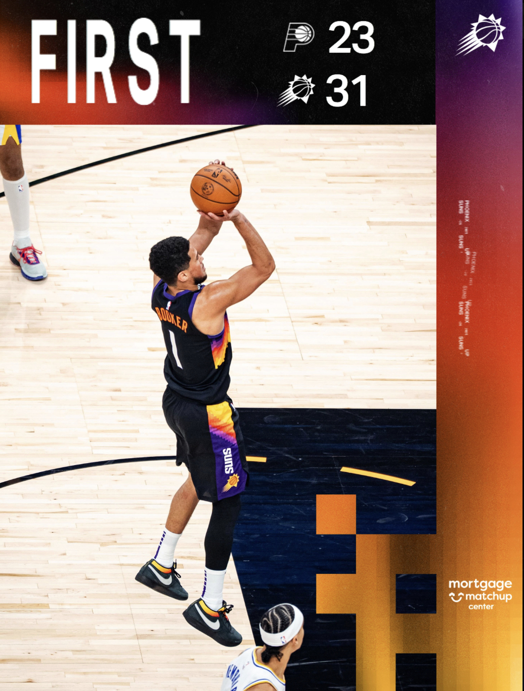 【第一节结束】步行者23-31太阳