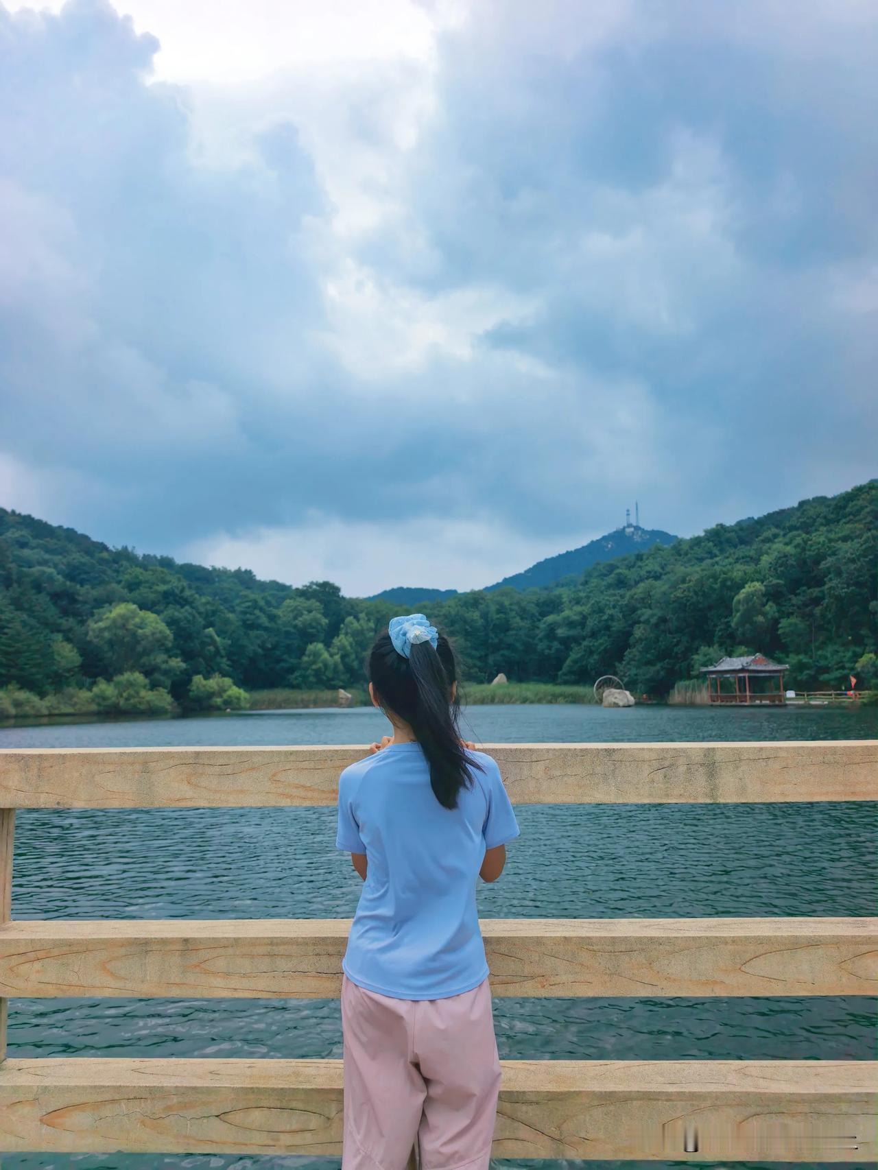 登鲁山
朝辞彩云夜辞山，
晓发夕归一日还。
往返奔波千里路，
恣意阅尽山海间。