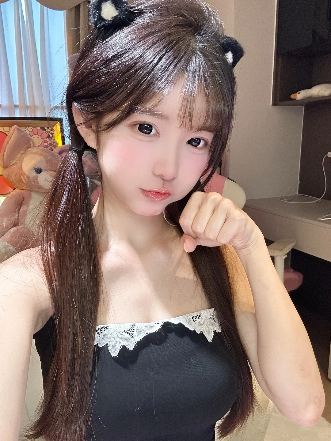 如果有一只特别粘的小猫咪