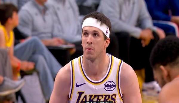 都说老詹不在，湖人就得趴窝。

结果今天打尼克斯，之前一直低迷的里夫斯，彻底疯了