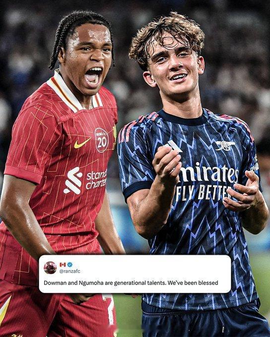 两位天才即将参加新赛季英超联赛……✨⚽️ 阿森纳著名教授 ​​​