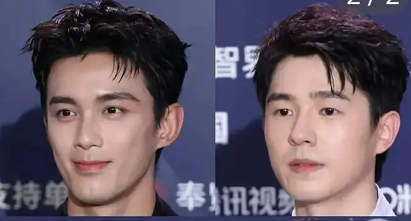 吴磊刘昊然浓颜淡颜对比好明显，这么看还是左边更像电影脸 