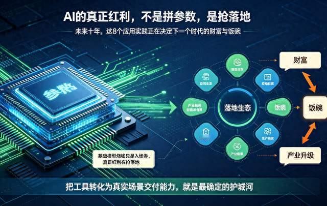 AI大模型刚刚开始是：未来10年，真正爆发这8大应用发生