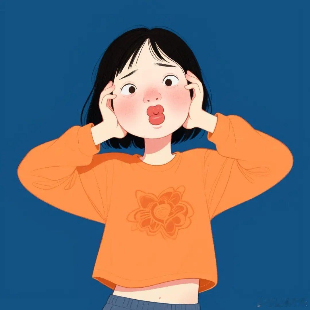 嘟嘟唇俏皮搞怪乖宝卡通头像大全～ 