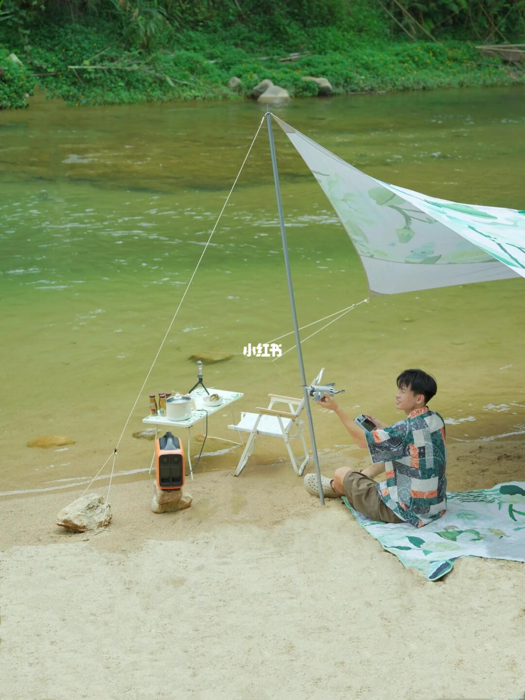 真没去海边‼️这是广州1h的果冻小溪