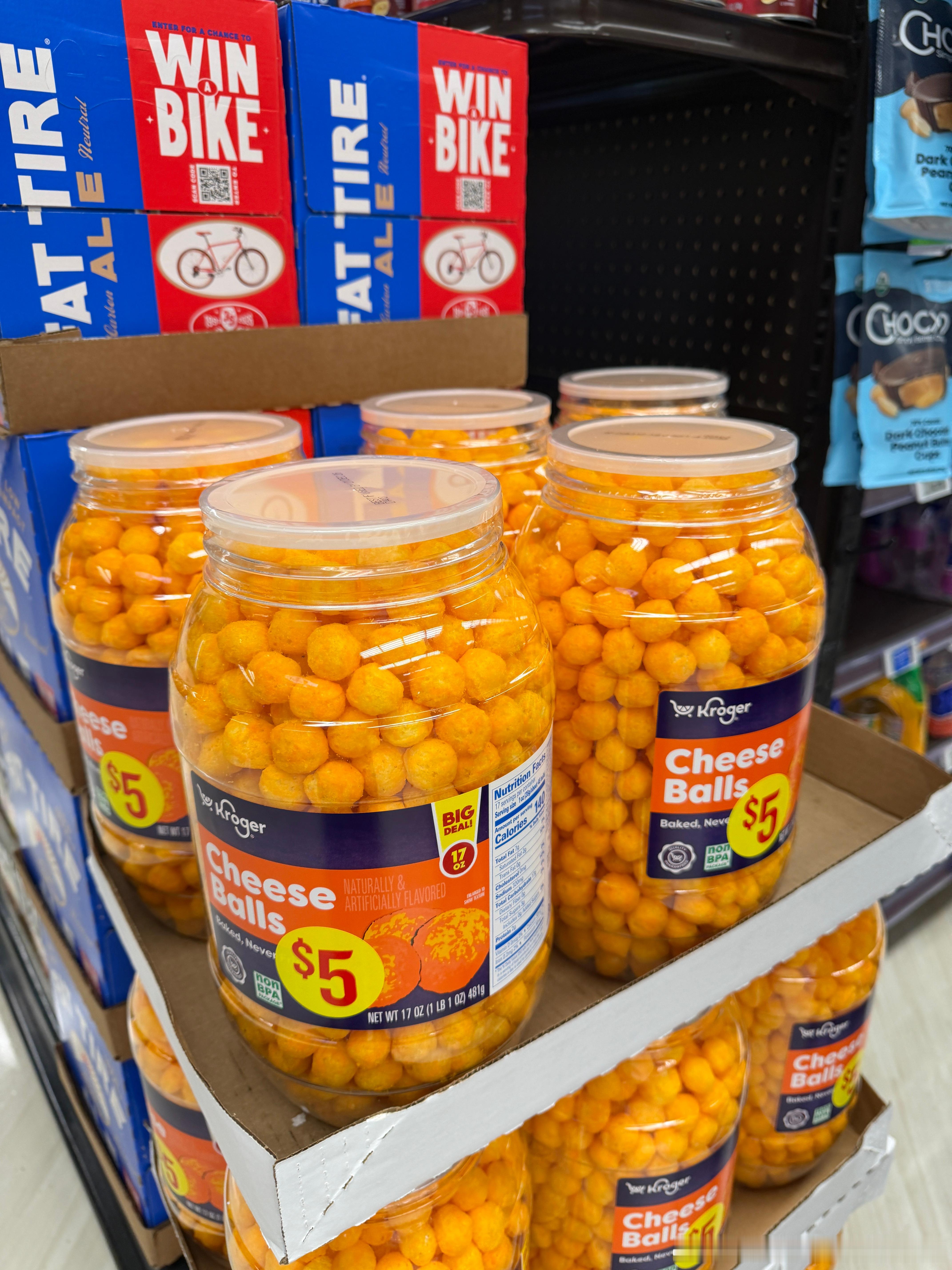 Cheese balls 我曾经最爱，现在不敢吃了 ​​​