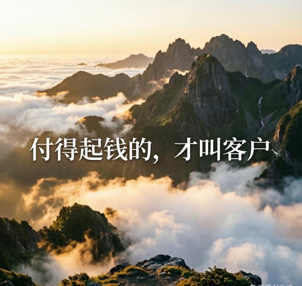 我发现，穷客户，没有质量问题，没有性能问题，没有模具工况问题，只有价格问题。
