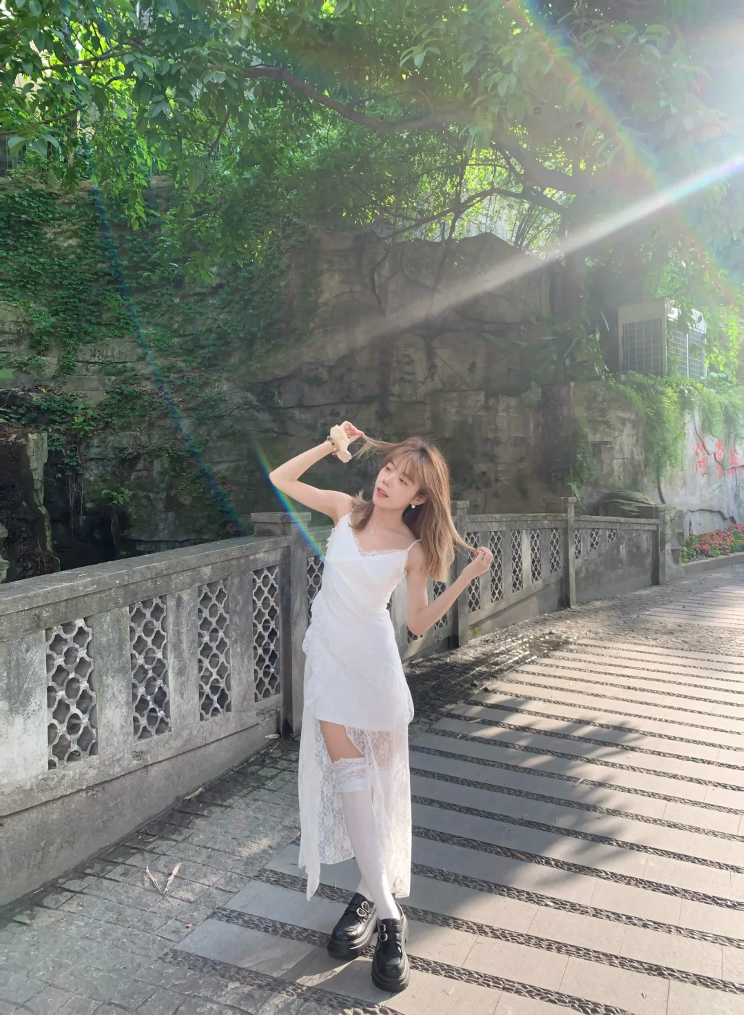 姐妹们我也会拍彩虹🌈光圈啦