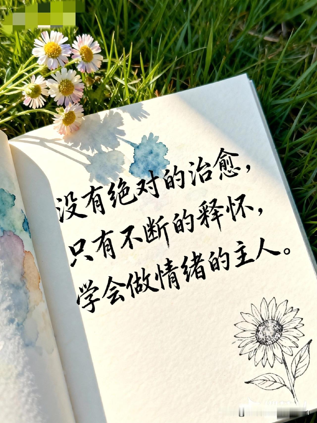 一定要做情绪的主人

刚才刷到一个视频，  
一个男人心情不好，冲女儿发火，一把