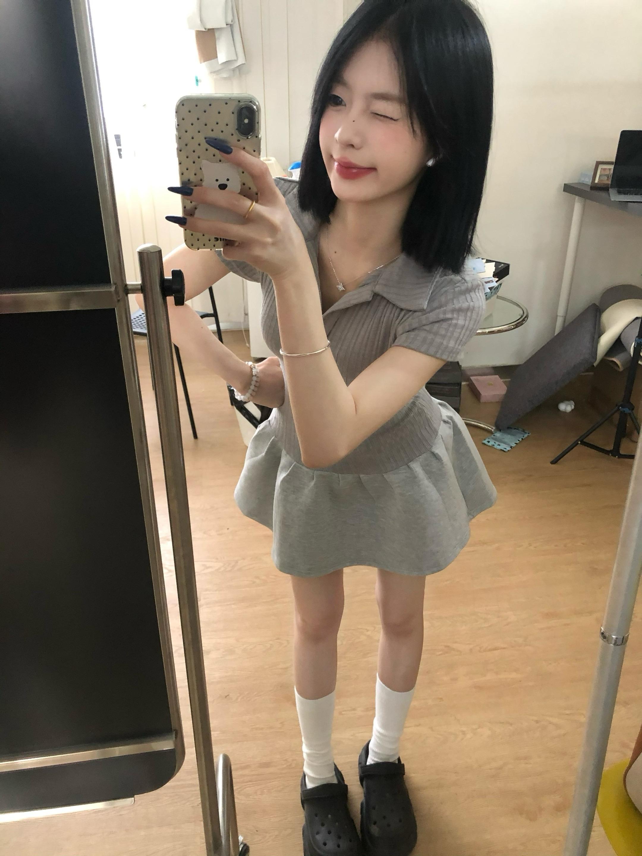 新美甲新裙子