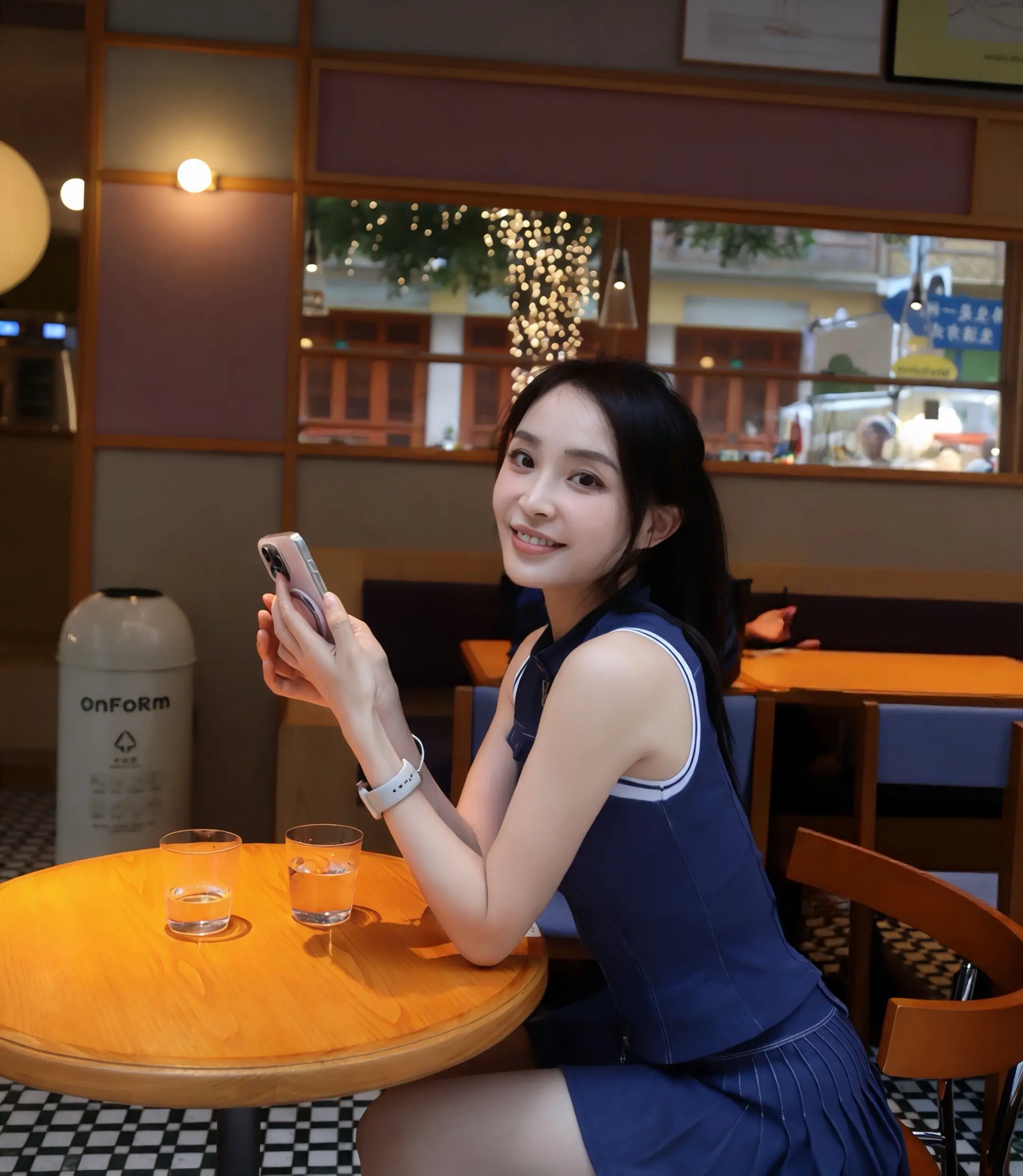 惬意的午后。