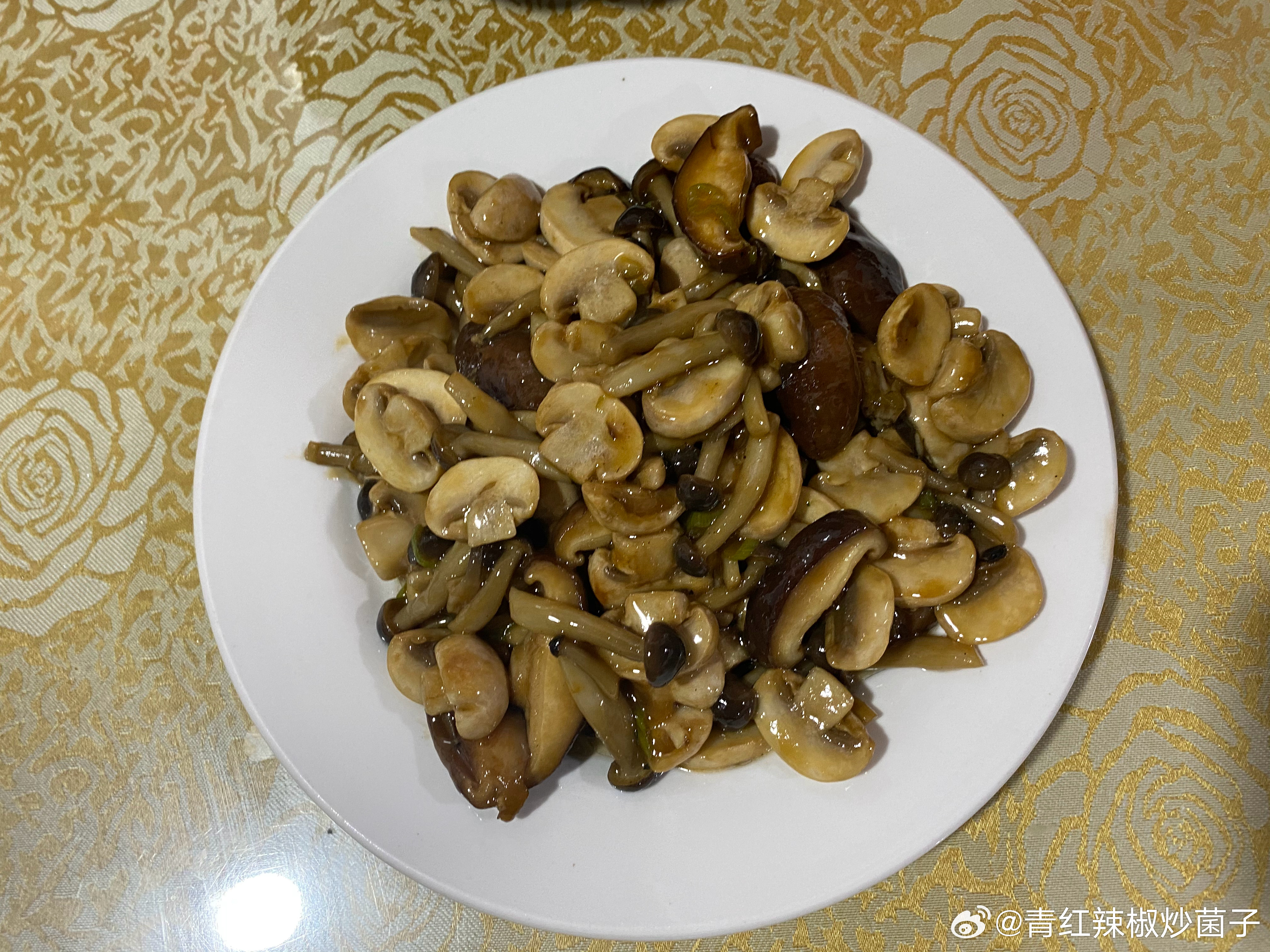 喜欢吃各种各样的菇 