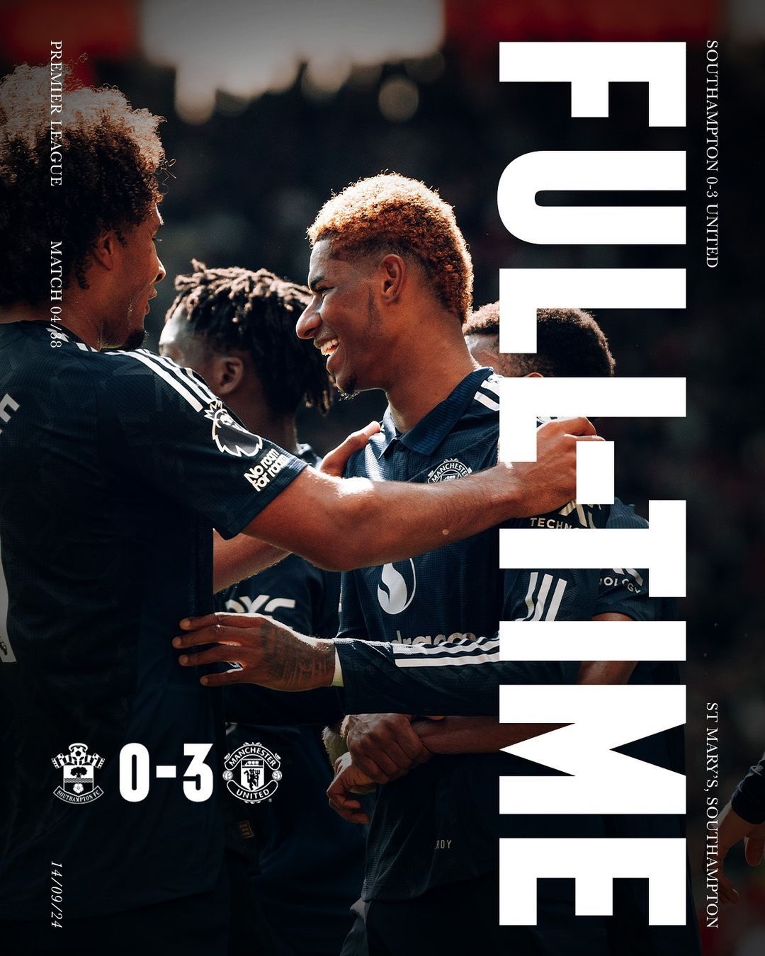 #南安普顿0比3曼联# 怎么说呢，算是碰上软柿子提前在中秋节过小年了[并不简单]