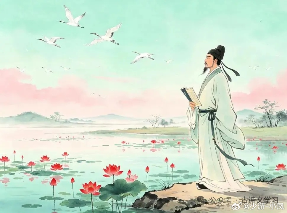 《鹧鸪天》苏轼林断山明竹隐墙，乱蝉衰草小池塘。翻空白鸟时时见，照水红蕖细细香。村