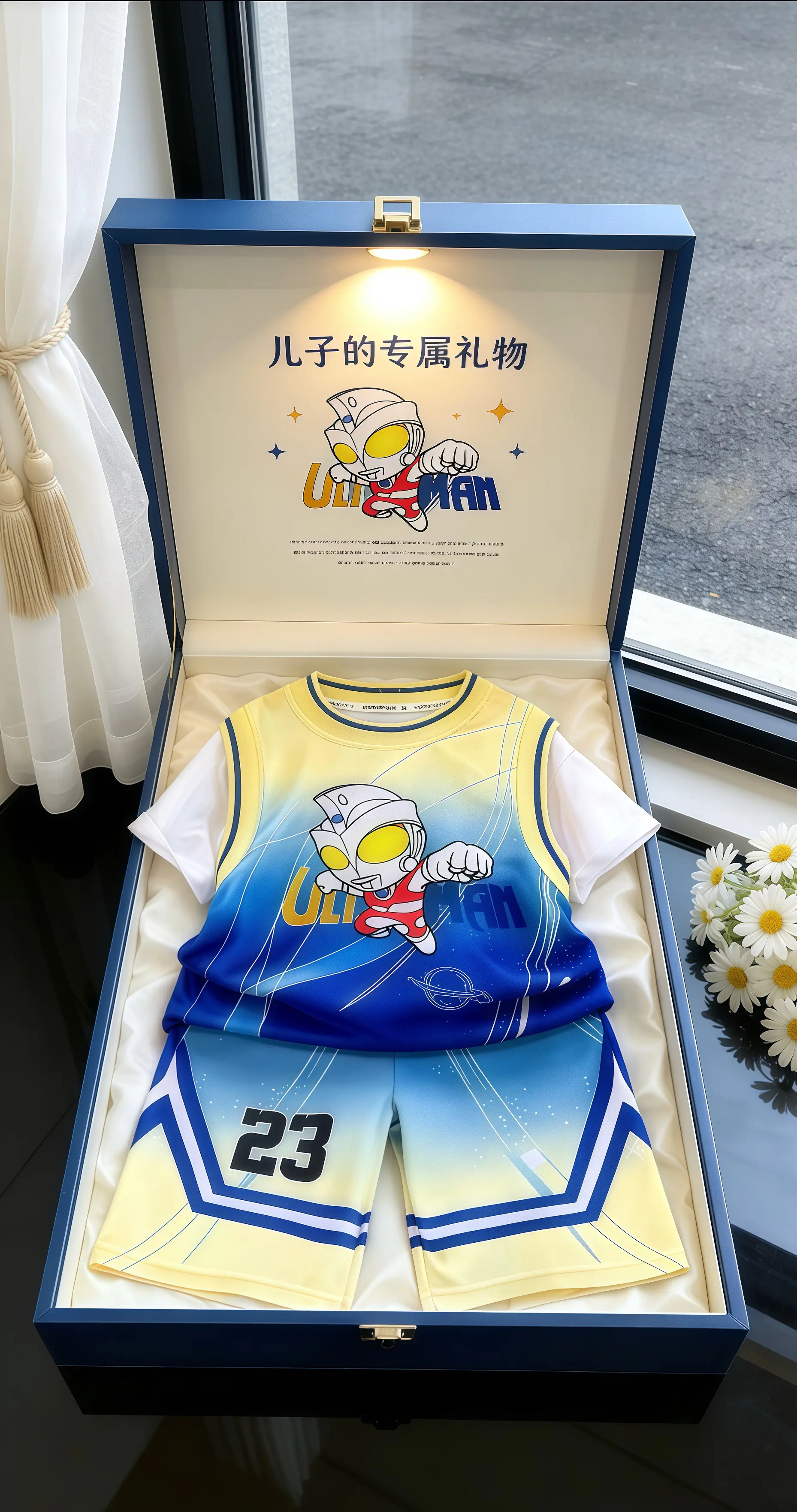 男宝穿搭 奥特曼男童套装 哪个奥特曼是你的光 我就是这条gai最亮的仔...