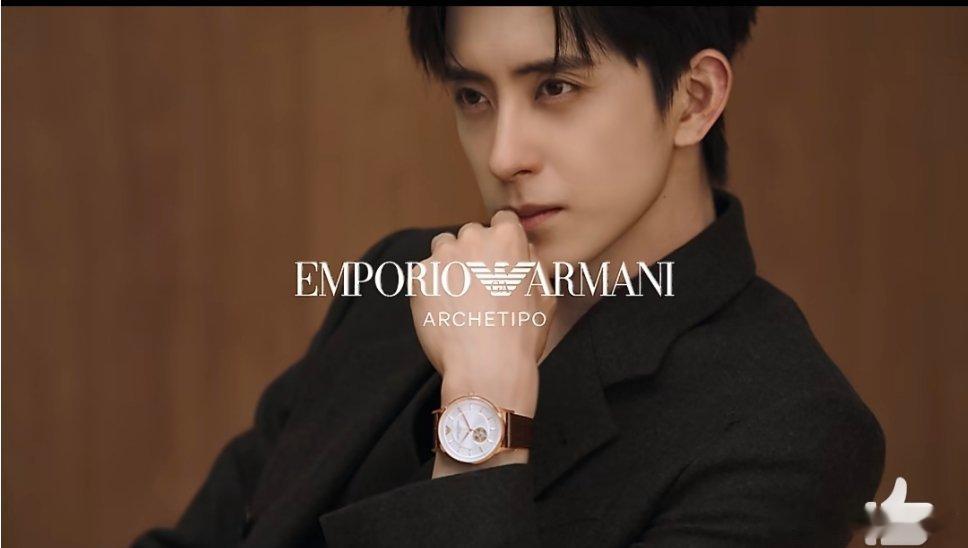 敖瑞鹏新商务，Emporio Armani大中华区及亚太区男士腕表及配饰形象代言