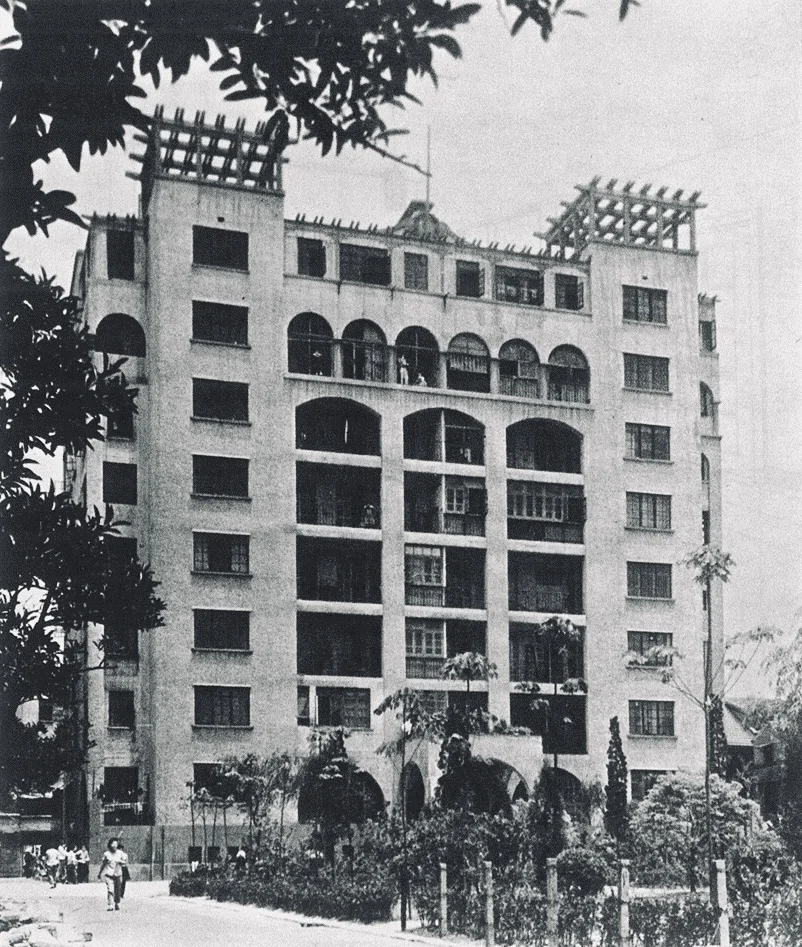 旧时上海沪西地区最高公寓·西园公寓
