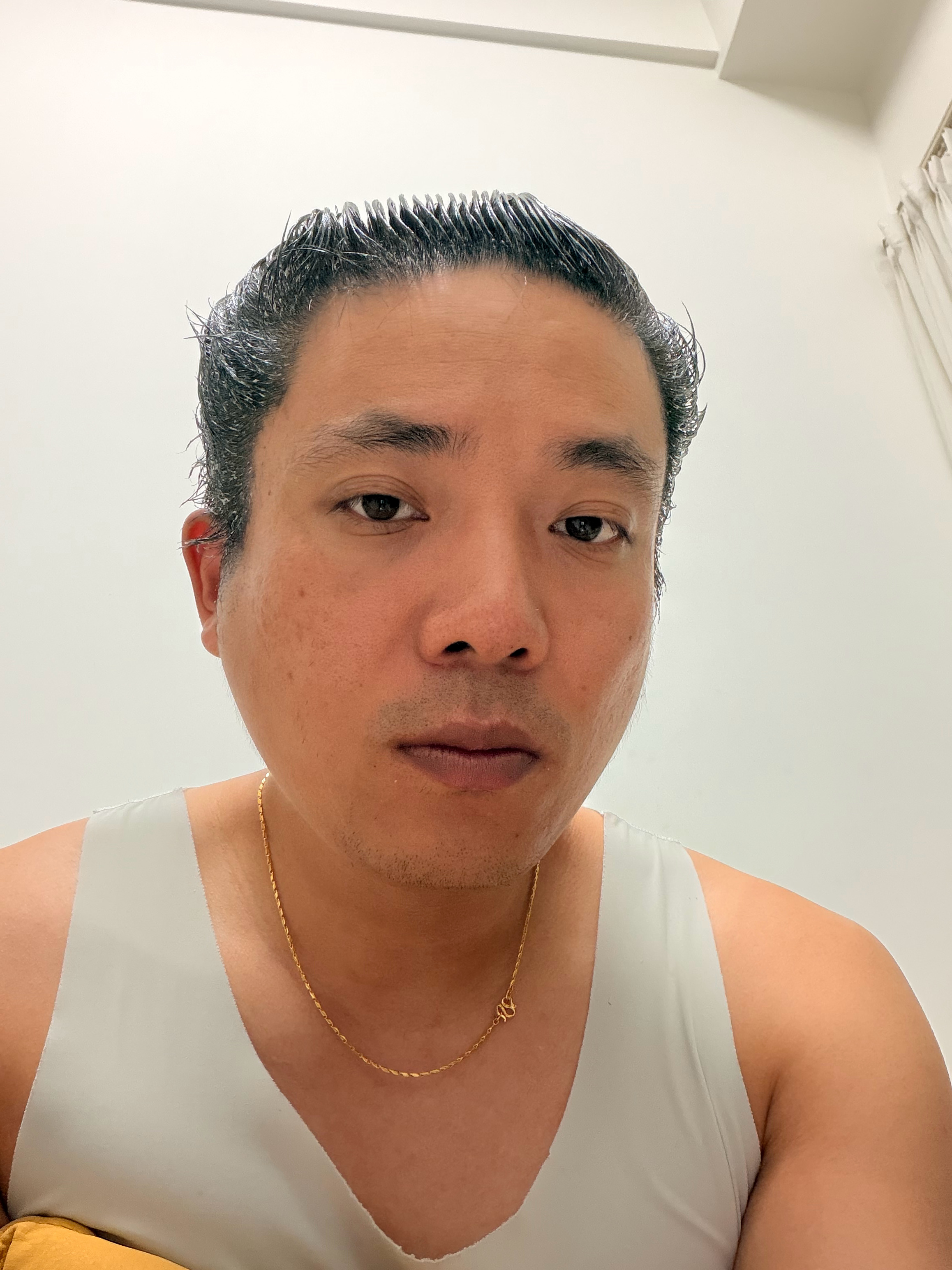 大李非让染发